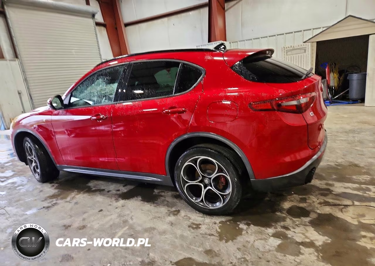2022 Alfa Romeo Stelvio Ti Awd VIN:ZASPAKBN6N7D26603 - 2