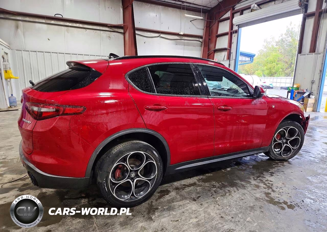 2022 Alfa Romeo Stelvio Ti Awd VIN:ZASPAKBN6N7D26603 - 3