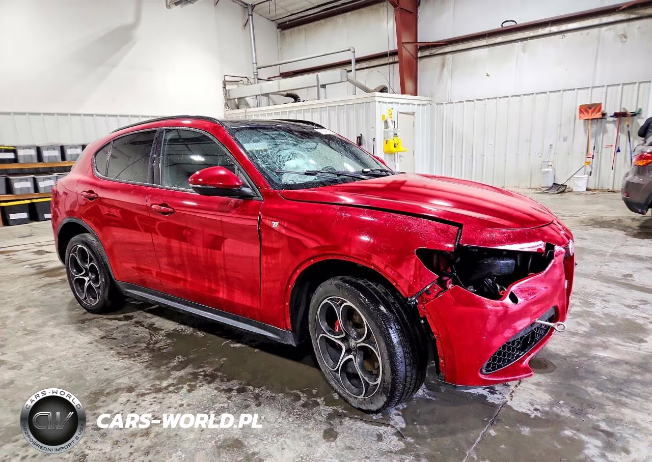 2022 Alfa Romeo Stelvio Ti Awd VIN:ZASPAKBN6N7D26603 - 4