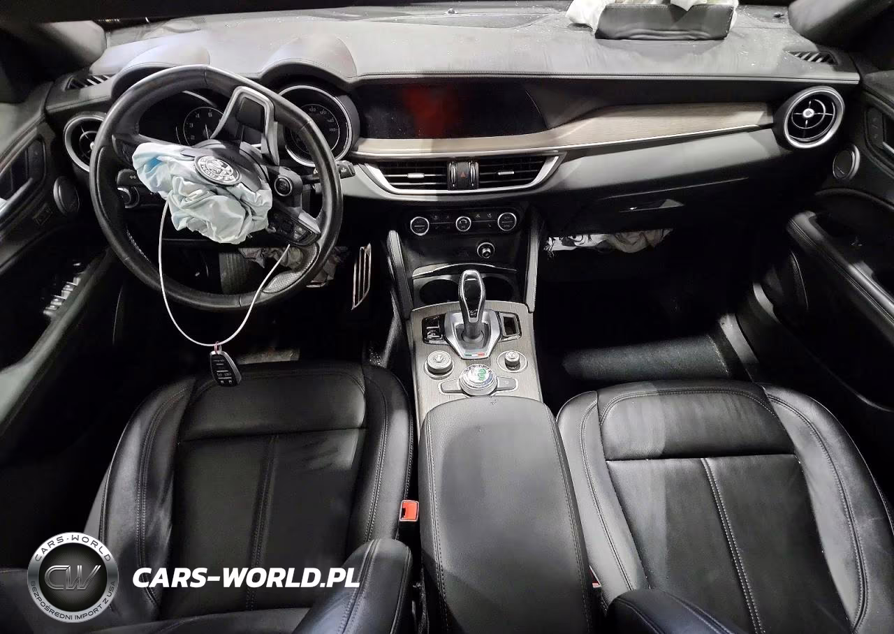 2022 Alfa Romeo Stelvio Ti Awd VIN:ZASPAKBN6N7D26603 - 8