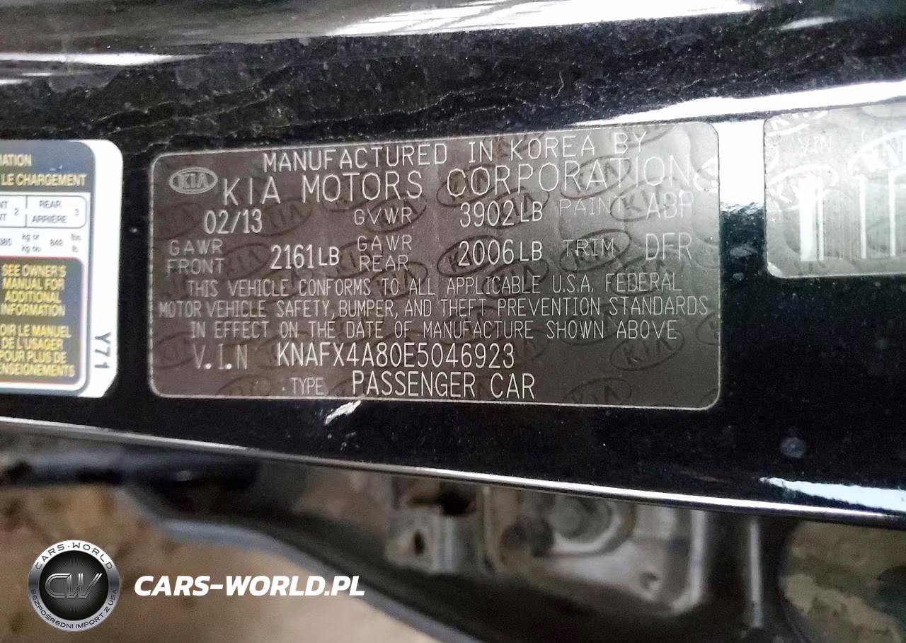 2014 Kia Forte Ex VIN:KNAFX4A80E5046923 - 13
