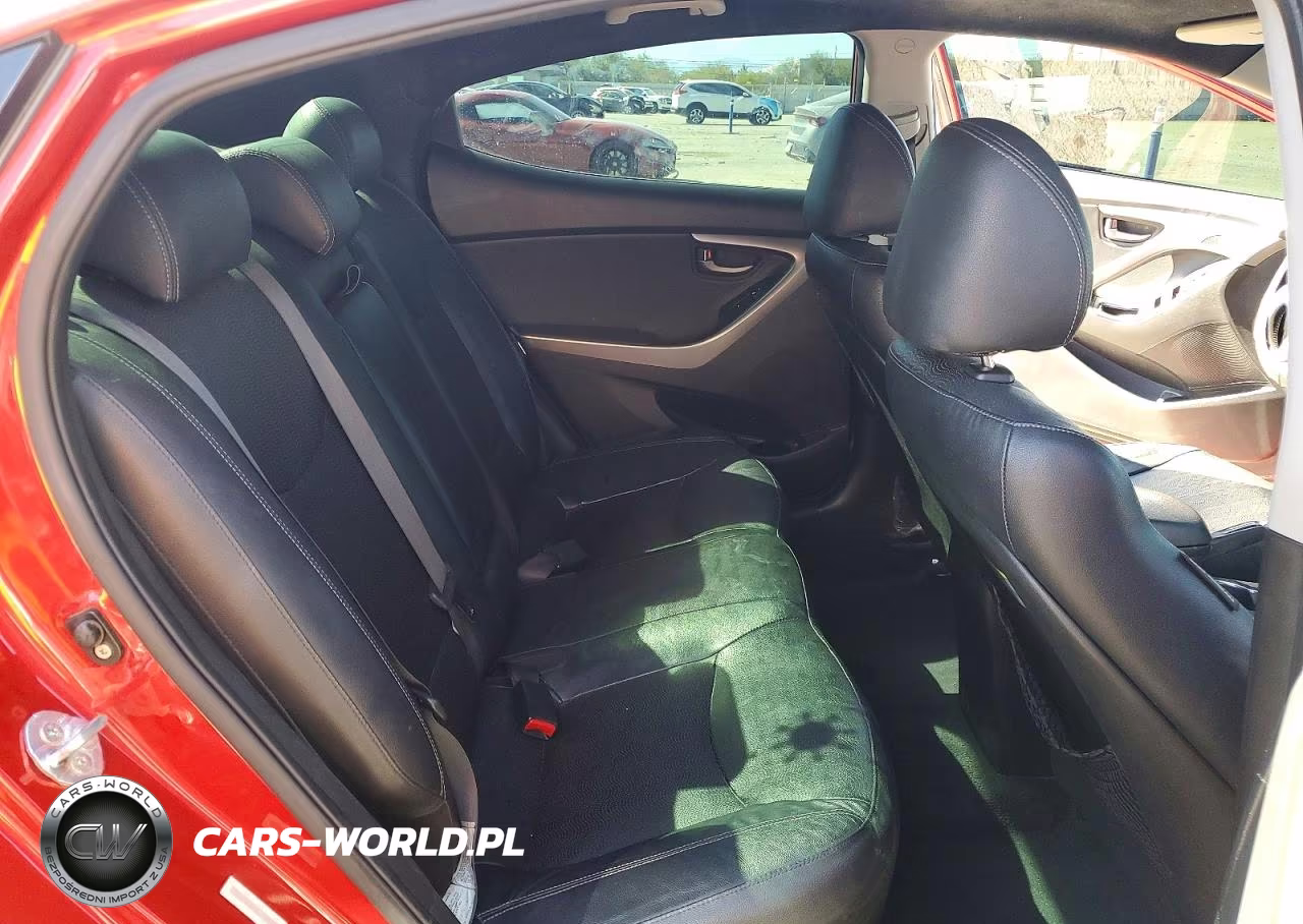 2013 Hyundai Elantra Limited VIN:KMHDH4AE0DU705368 - 10
