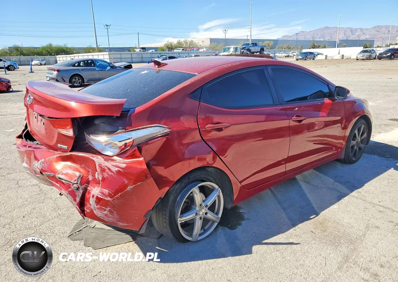 2013 Hyundai Elantra Limited VIN:KMHDH4AE0DU705368 - 3