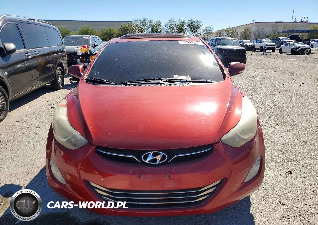 2013 Hyundai Elantra Limited VIN:KMHDH4AE0DU705368 - 5