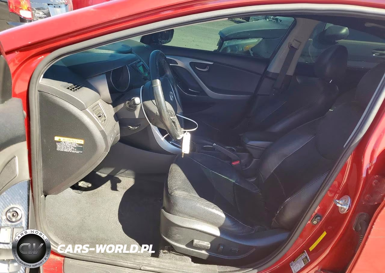 2013 Hyundai Elantra Limited VIN:KMHDH4AE0DU705368 - 7