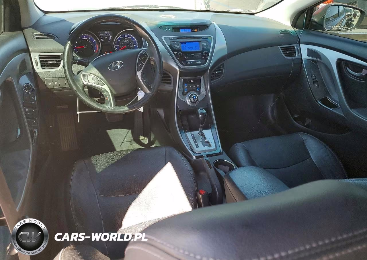2013 Hyundai Elantra Limited VIN:KMHDH4AE0DU705368 - 8