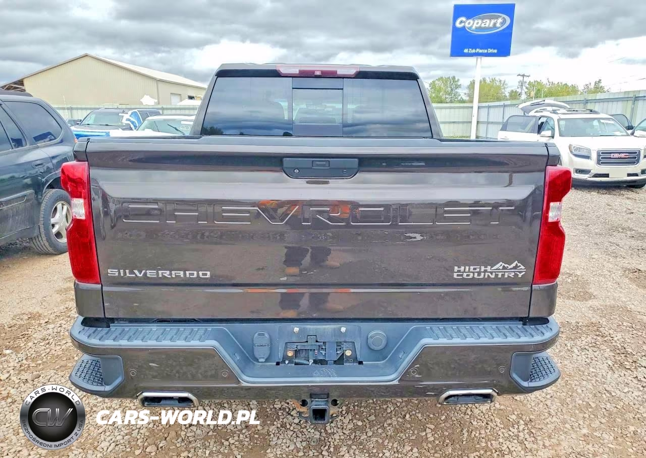 2019 Chevrolet Silverado K1500 High Country VIN:1GCUYHEL1KZ103504 - 6