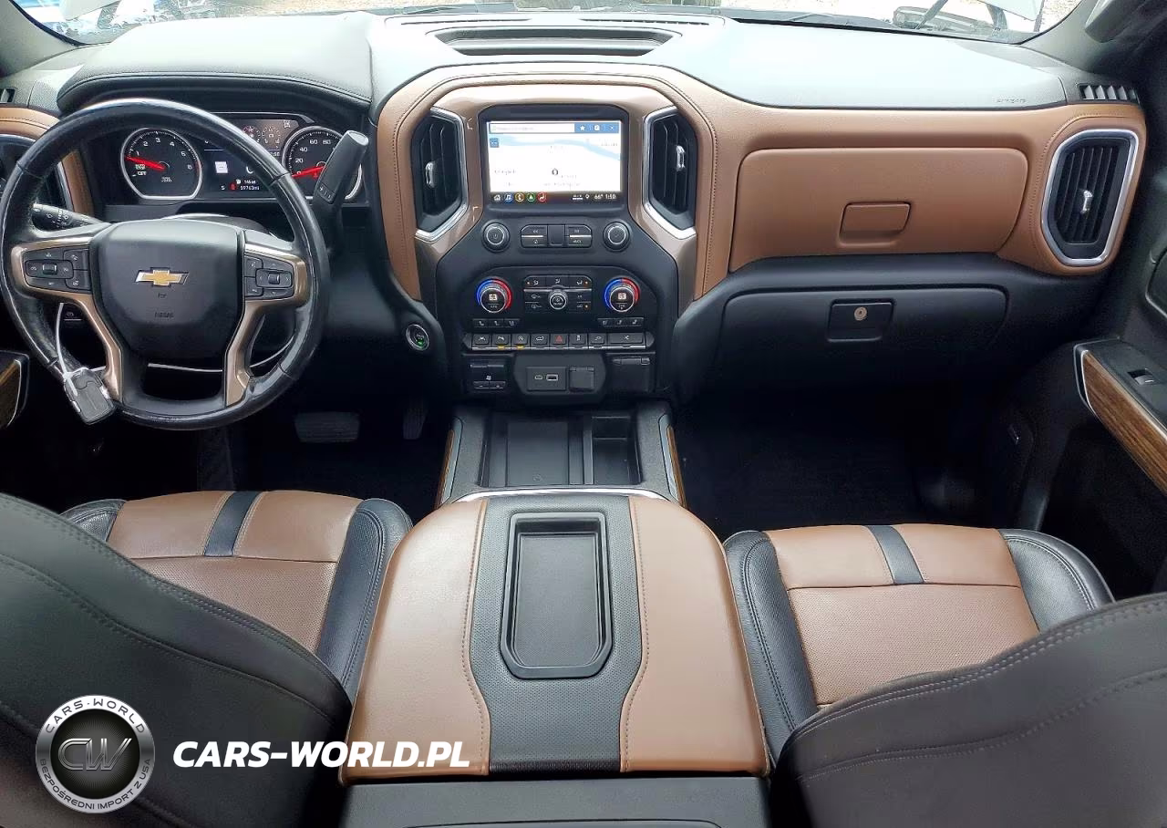 2019 Chevrolet Silverado K1500 High Country VIN:1GCUYHEL1KZ103504 - 8