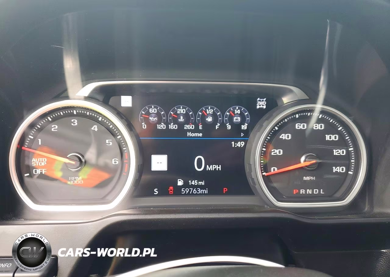 2019 Chevrolet Silverado K1500 High Country VIN:1GCUYHEL1KZ103504 - 9