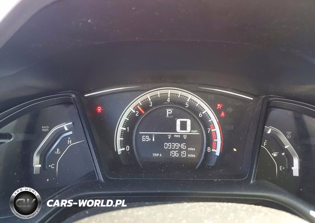 2016 Honda Civic Lx VIN:2HGFC4B05GH315874 - 9