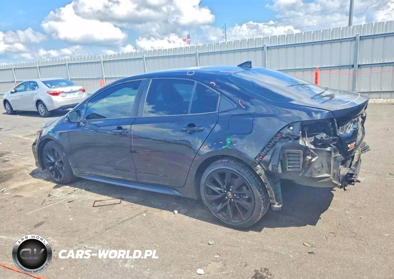 2022 Toyota Corolla Se Nightshade Edition VIN:5YFS4MCE6NP120197 - 2