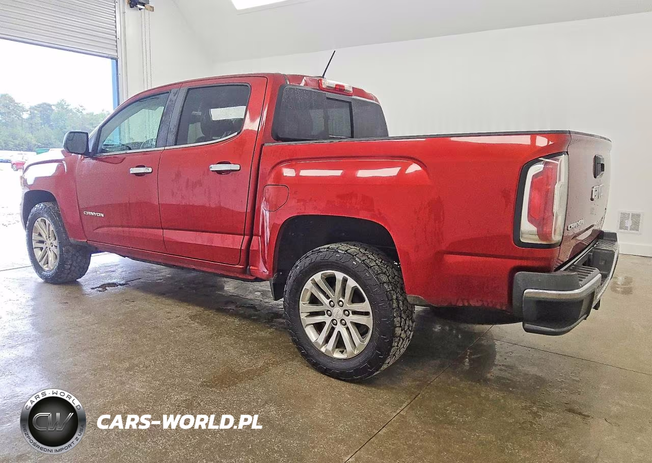 2016 GMC Canyon Slt VIN:1GTG5DE39G1177192 - 2