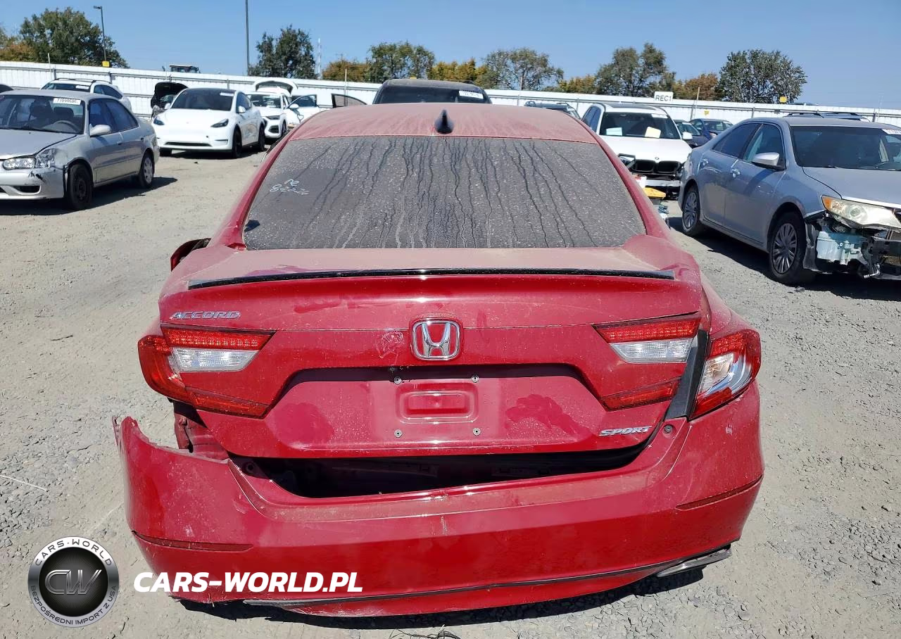 2021 Honda Accord Sport VIN:1HGCV1F38MA077898 - 6