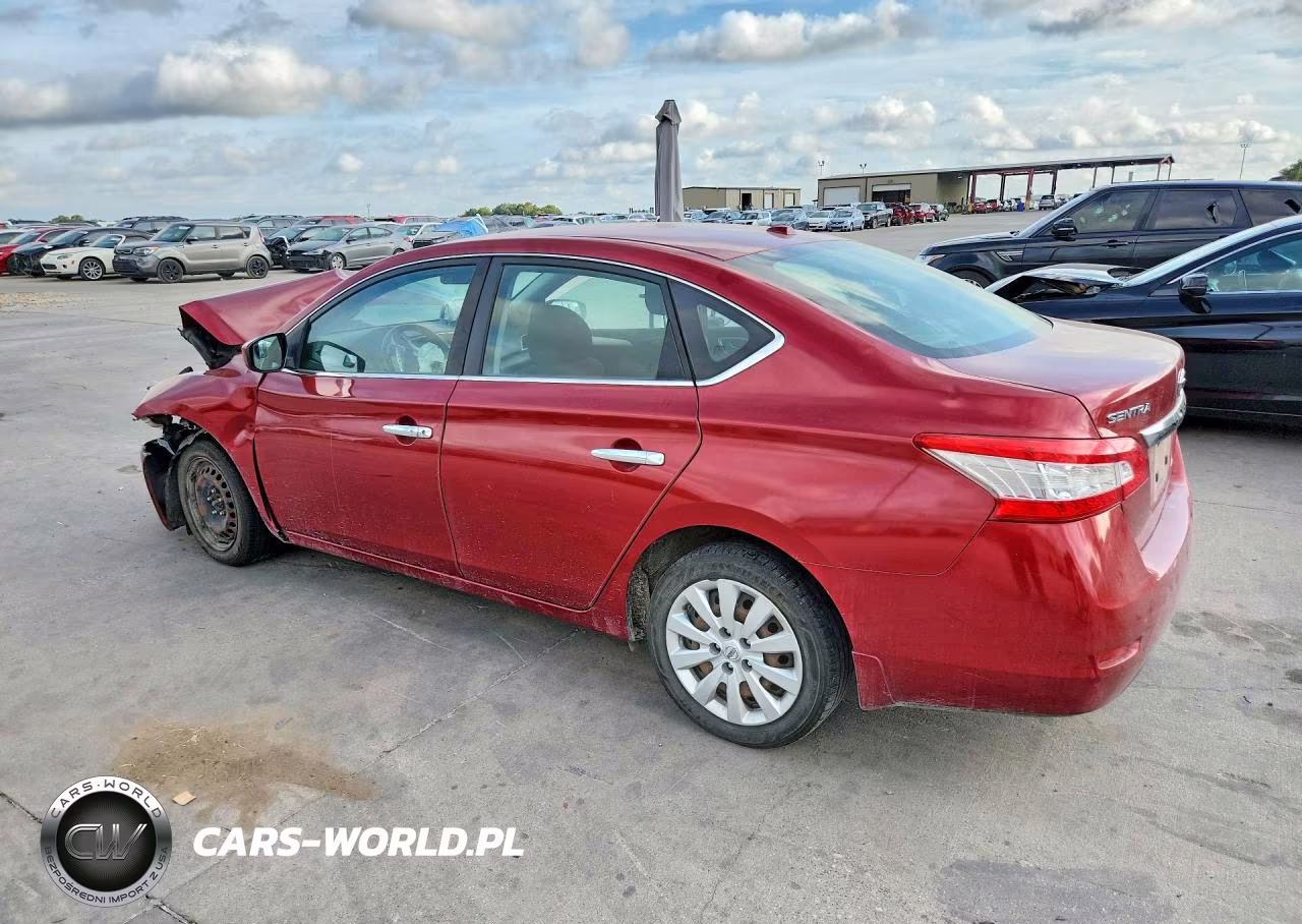 NISSAN SENTRA S VIN:3N1AB7AP6FL680911 - 2