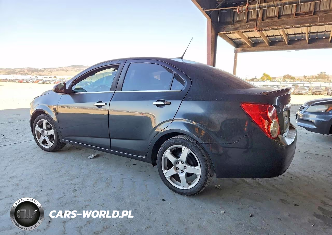 2014 Chevrolet Sonic Ltz VIN:1G1JE5SB1E4157319 - 2