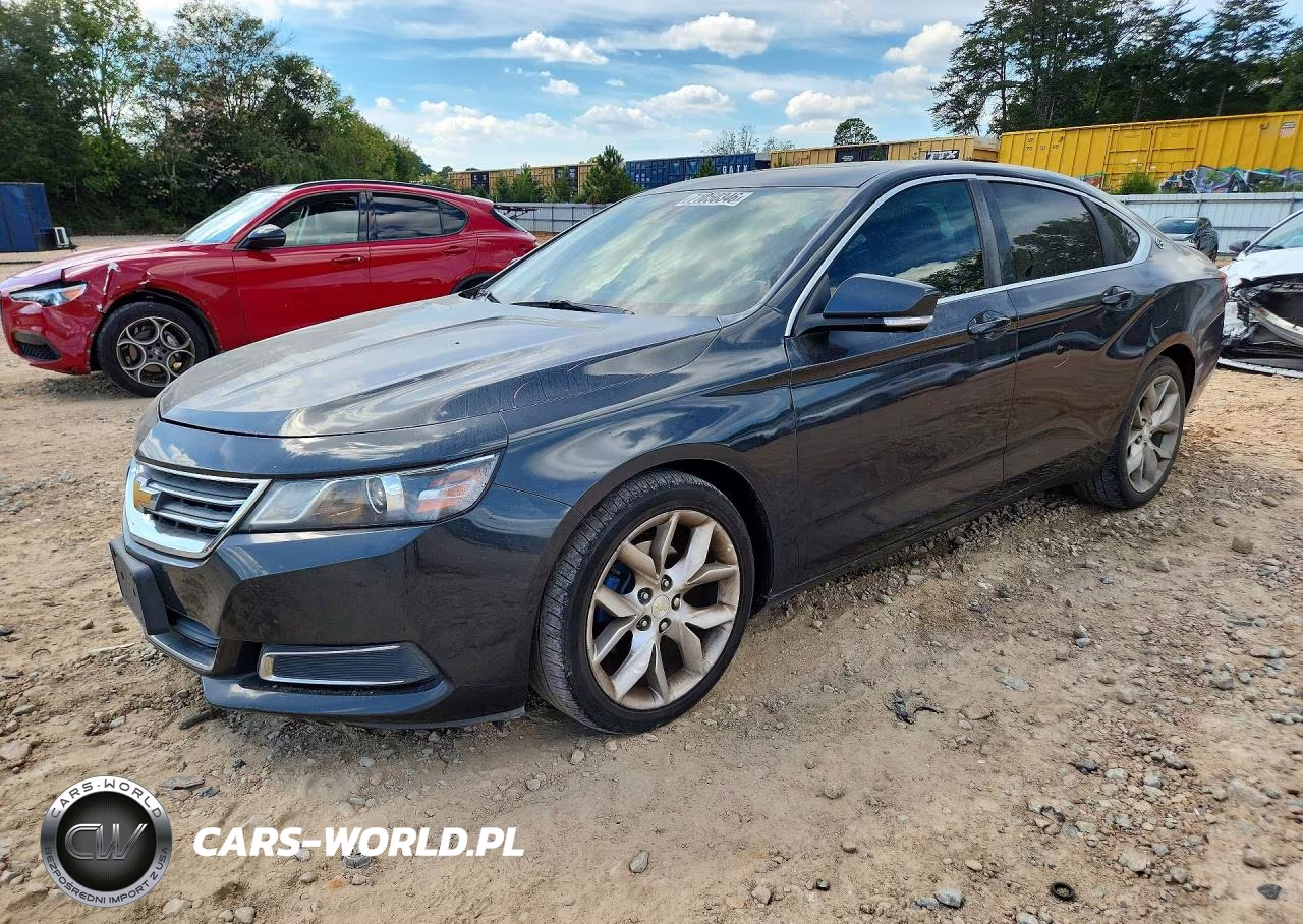 2015 Chevrolet Impala Lt VIN:2G1125S30F9192272 - 1