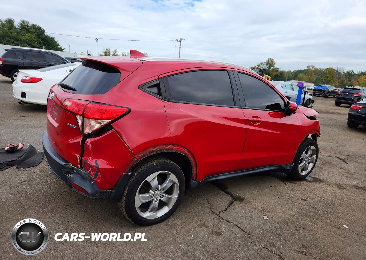2017 Honda Hr-V Exl VIN:3CZRU6H73HM717818 - 3