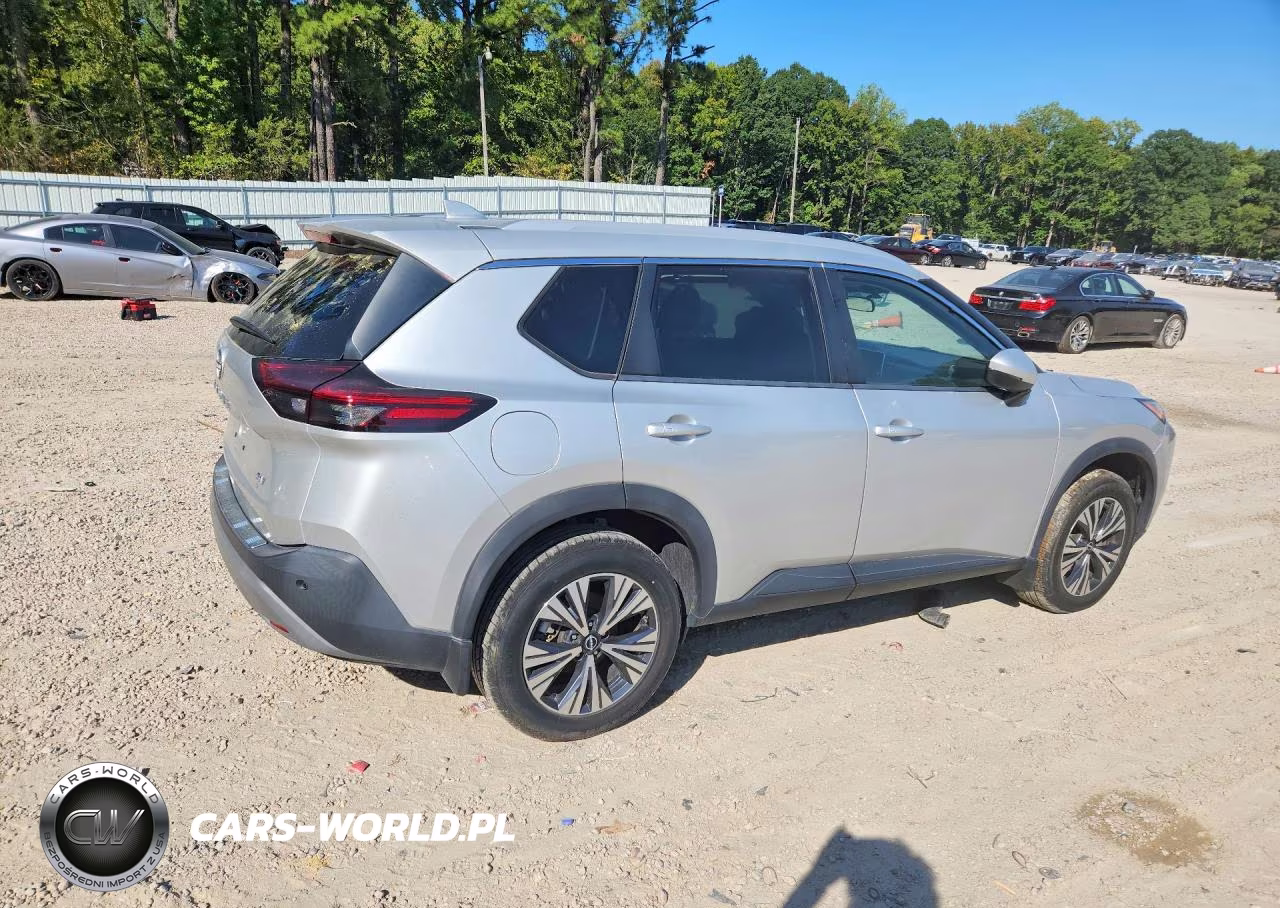 2022 Nissan Rogue Sv VIN:5N1BT3BA7NC714992 - 3