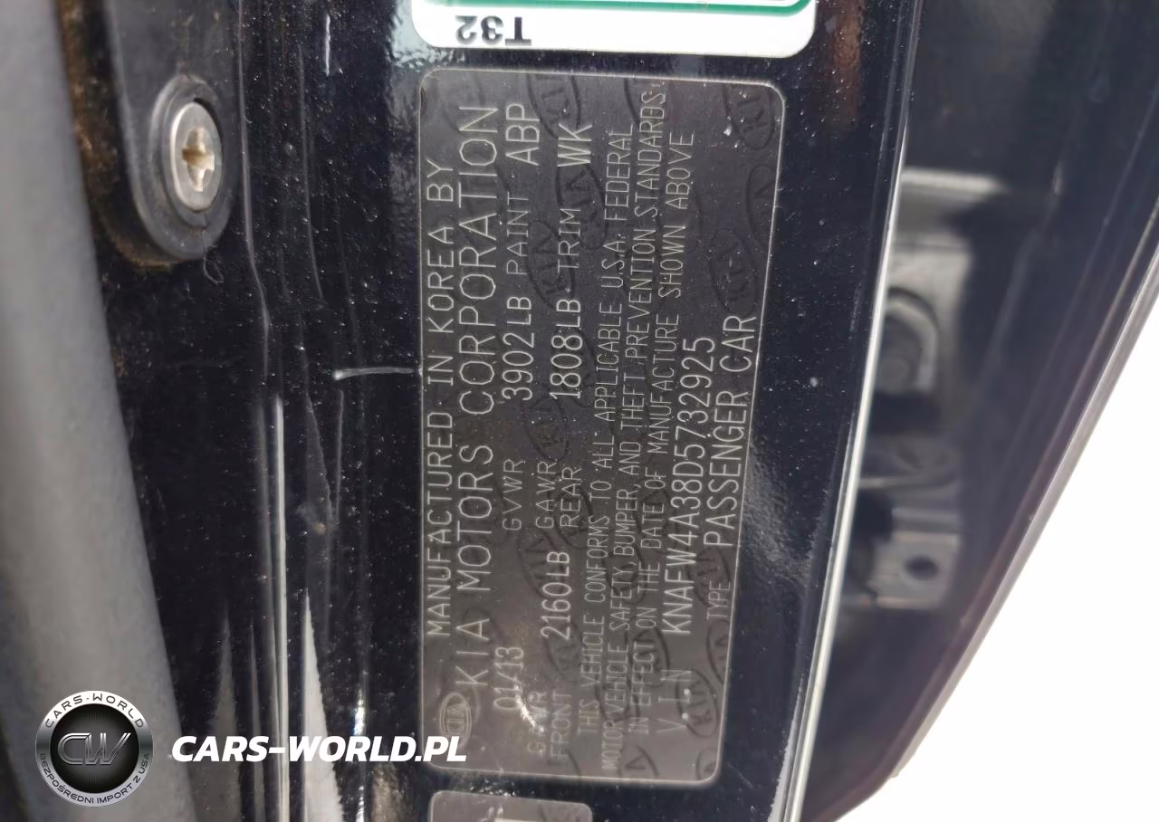 2013 Kia Forte Sx VIN:KNAFW4A38D5732925 - 12