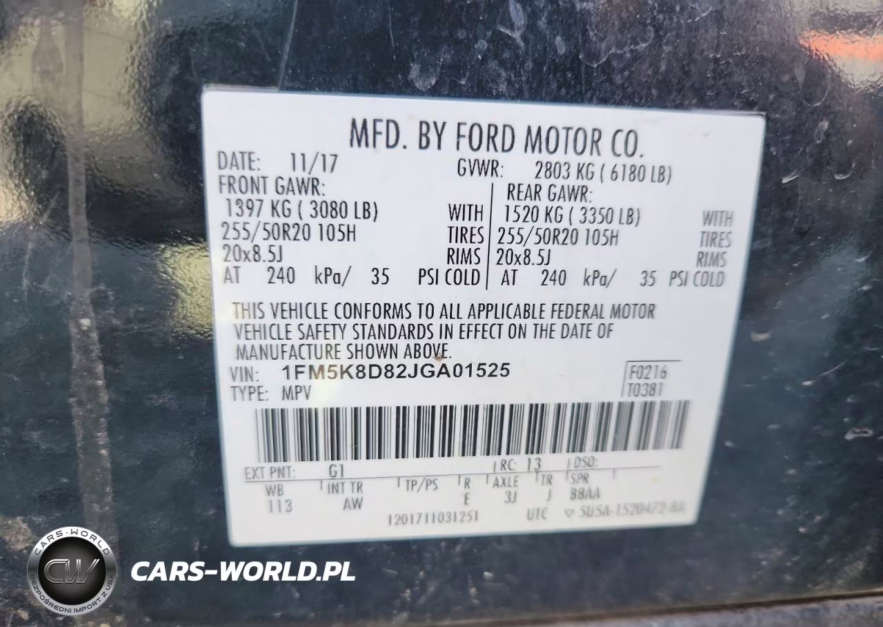 2018 Ford Explorer Xlt VIN:1FM5K8D82JGA01525 - 13