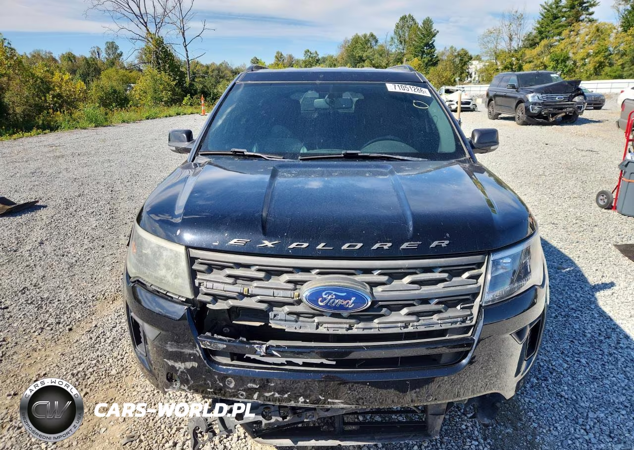 2018 Ford Explorer Xlt VIN:1FM5K8D82JGA01525 - 5
