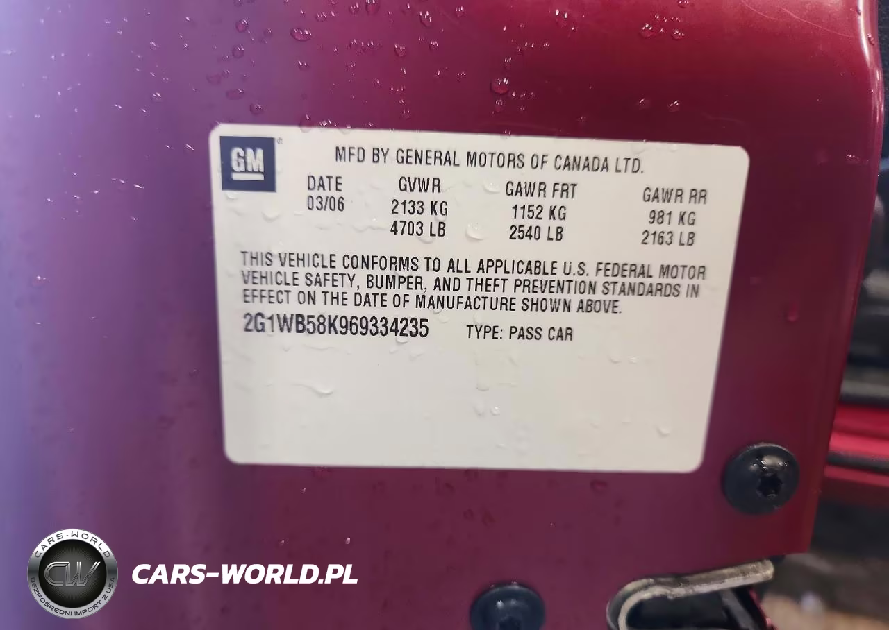 2006 Chevrolet Impala Ls VIN:2G1WB58K969334235 - 12