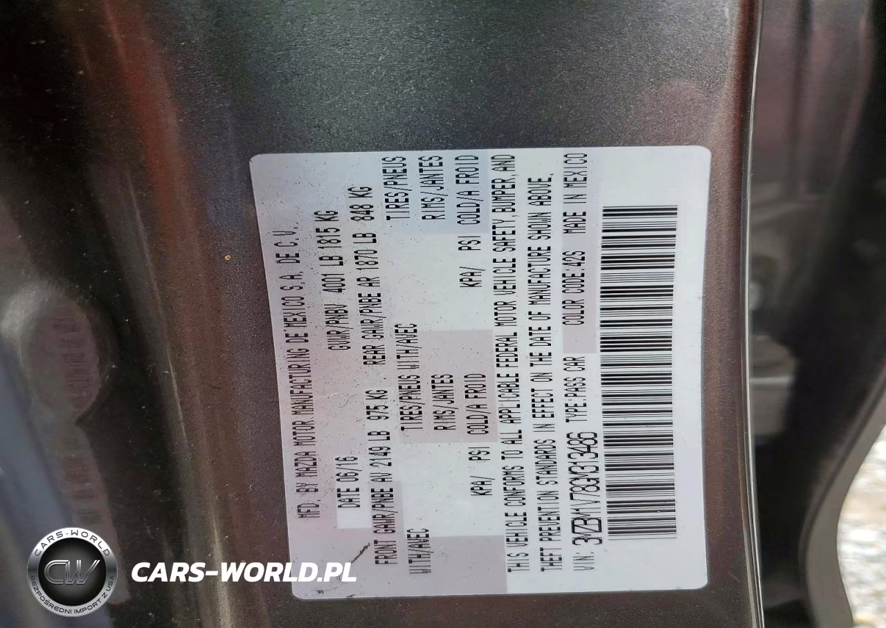 2016 Mazda 3 Touring VIN:3MZBM1V78GM313486 - 13