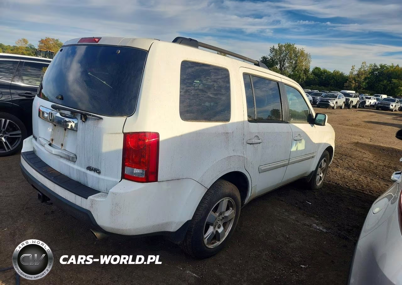 2011 Honda Pilot Exl VIN:5FNYF4H50BB082731 - 3