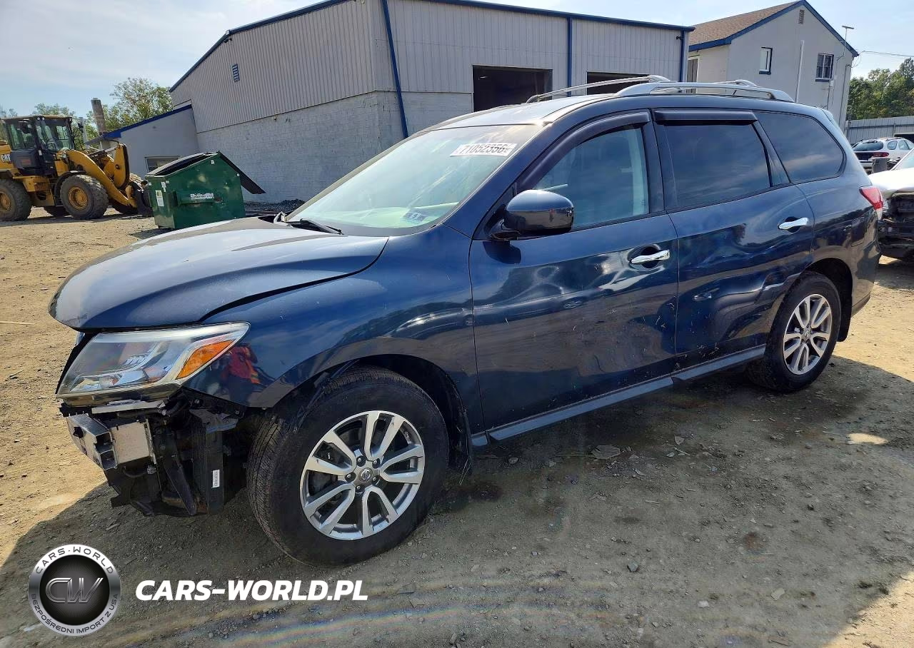 2015 Nissan Pathfinder Sv VIN:5N1AR2MM9FC701349 - 1