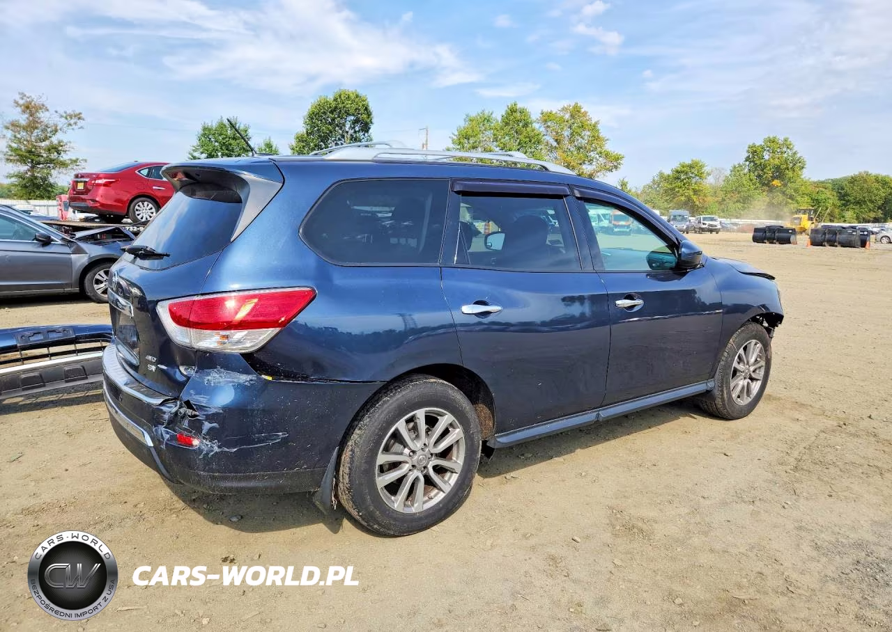 2015 Nissan Pathfinder Sv VIN:5N1AR2MM9FC701349 - 3