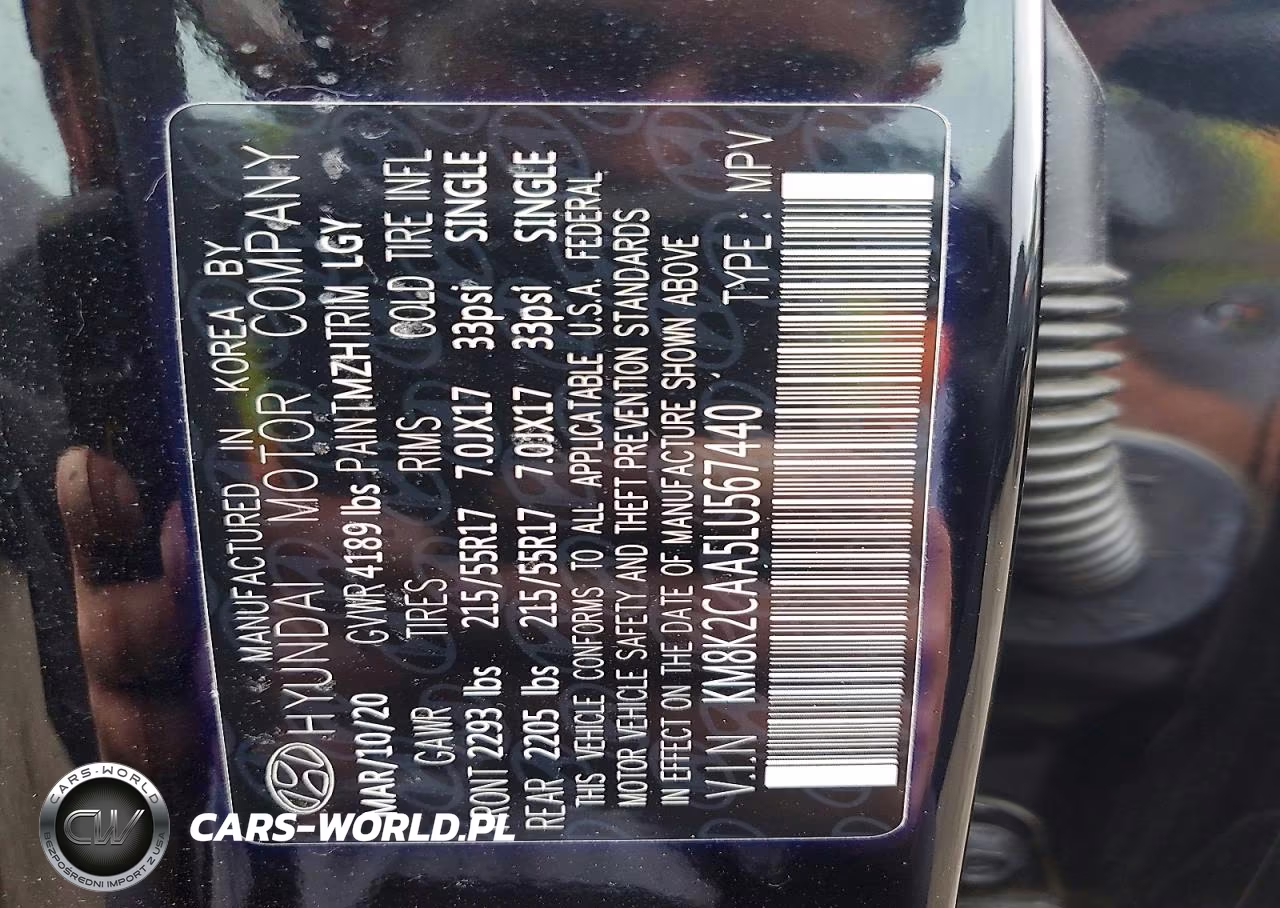2020 Hyundai Kona Sel VIN:KM8K2CAA5LU567440 - 12