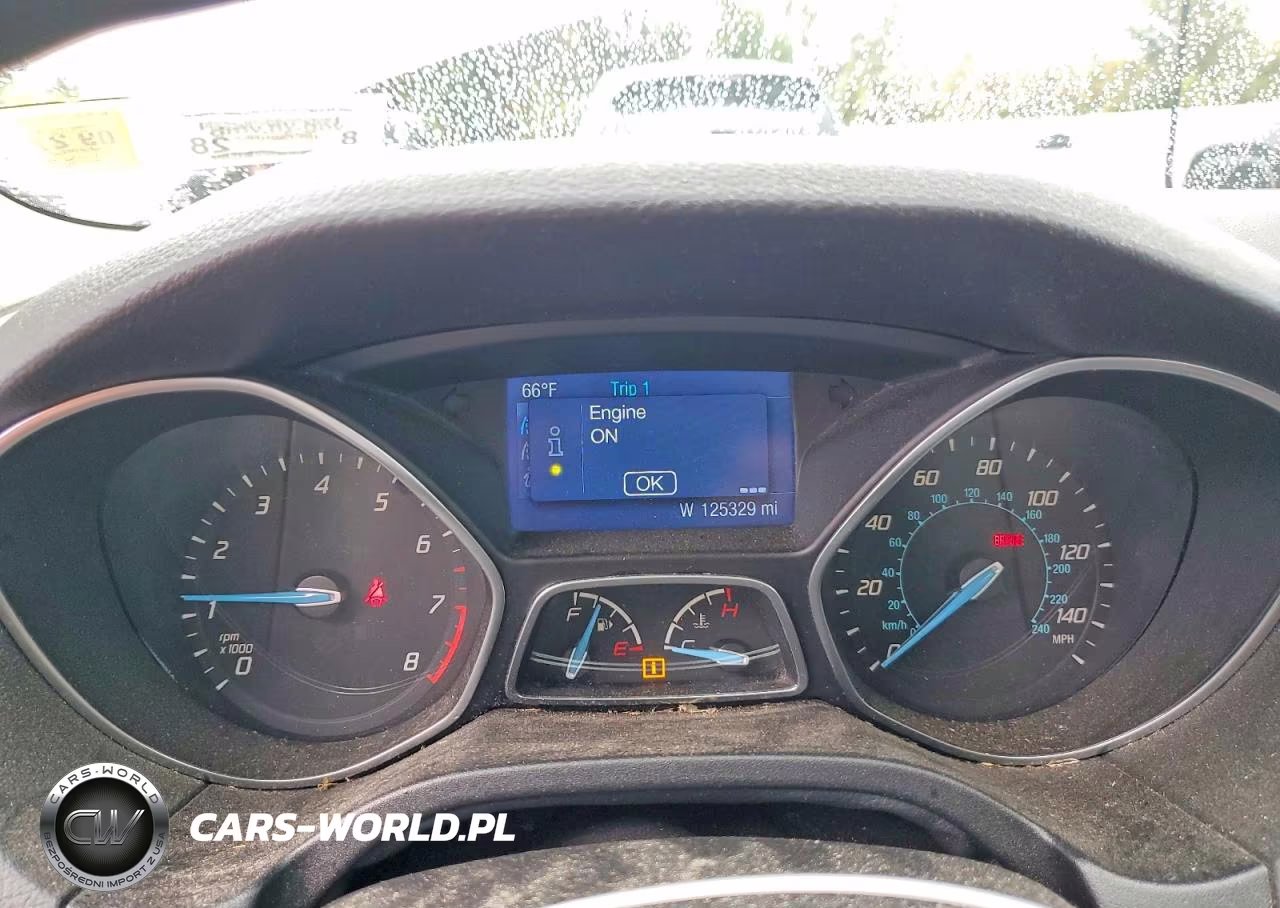 2014 Ford Focus Se VIN:1FADP3F29EL383116 - 9