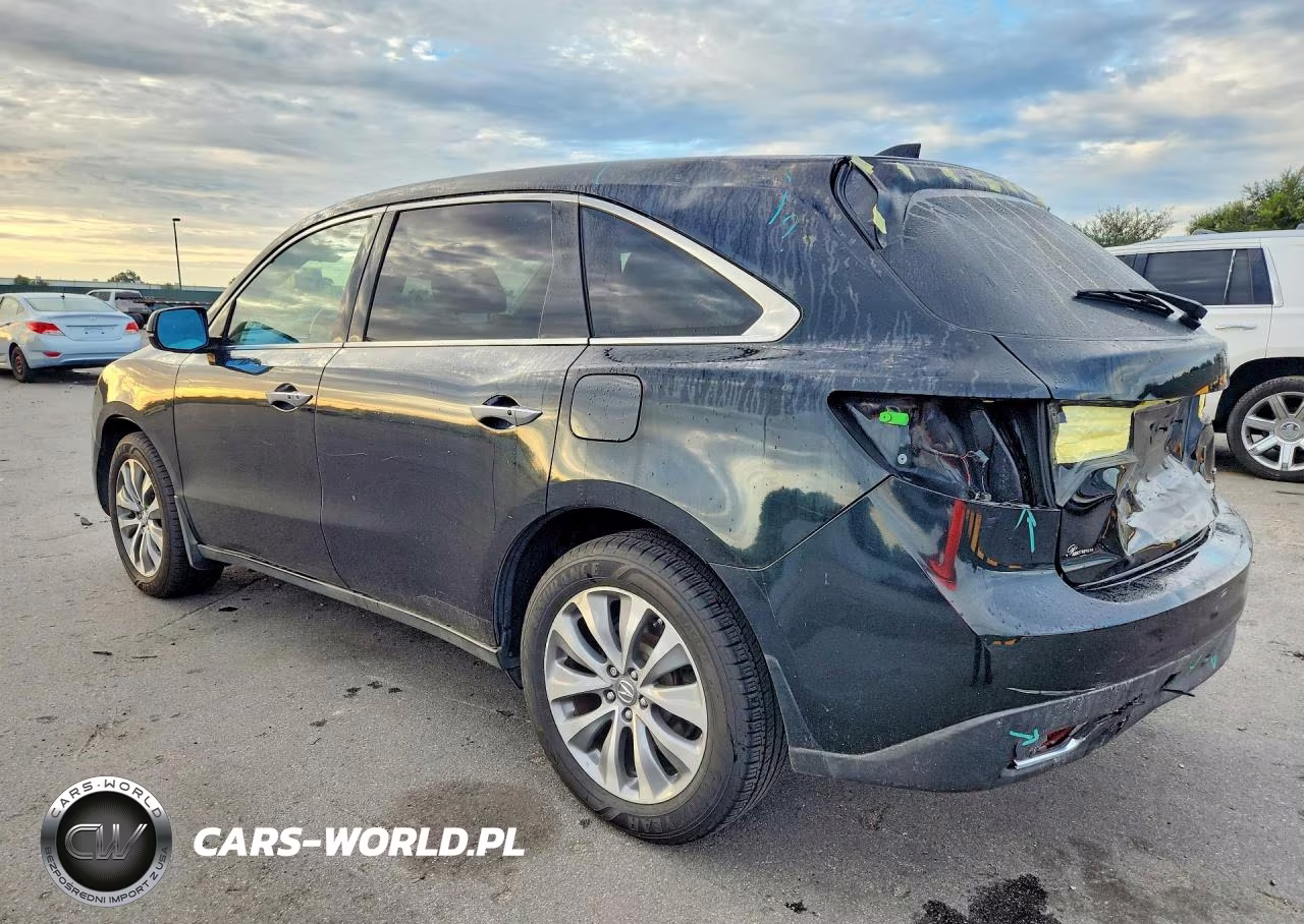 2015 Acura Mdx Technology VIN:5FRYD4H43FB018121 - 2