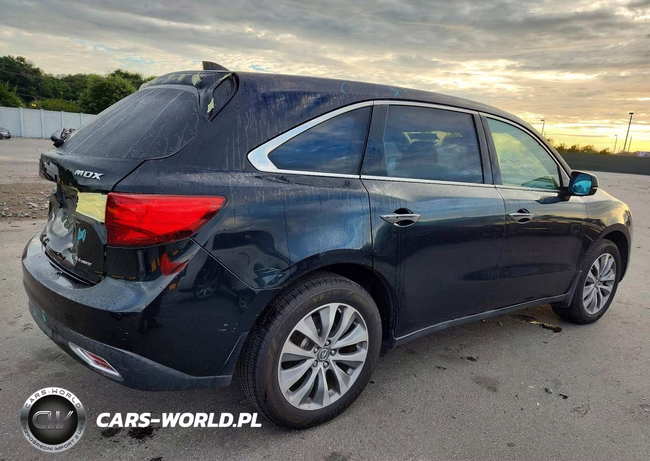 2015 Acura Mdx Technology VIN:5FRYD4H43FB018121 - 3