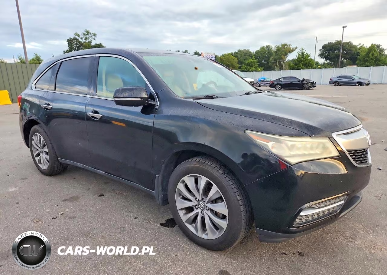 2015 Acura Mdx Technology VIN:5FRYD4H43FB018121 - 4