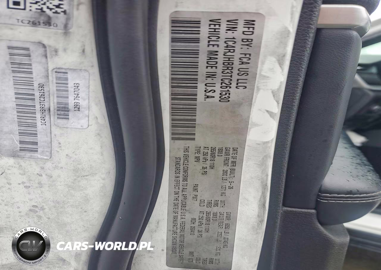 2026 Jeep Grand Cherokee Limited VIN:1C4RJHBR3TC261530 - 14