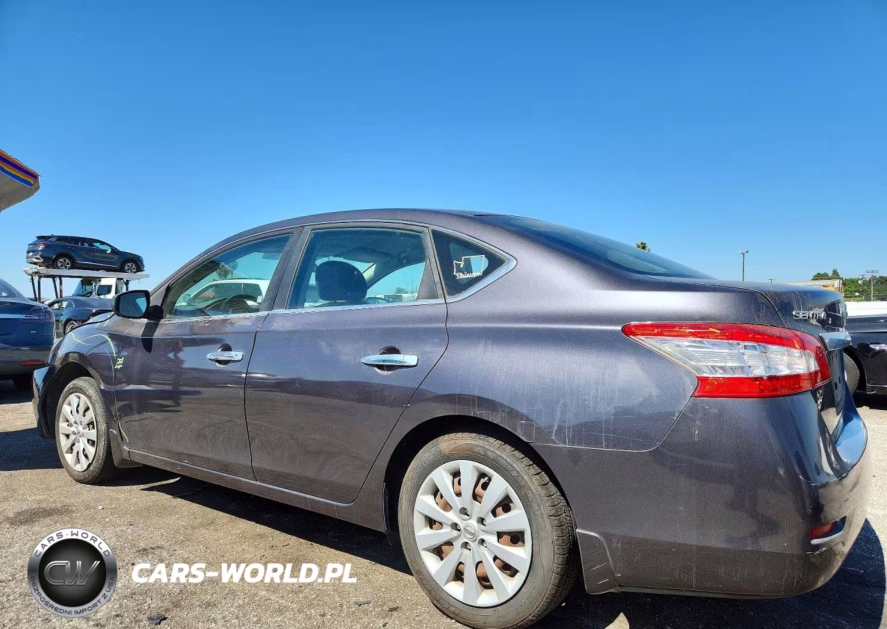 2014 Nissan Sentra S VIN:3N1AB7AP1EL608206 - 2