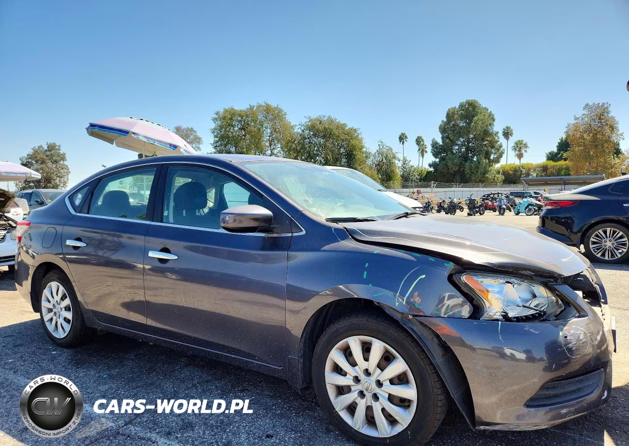 2014 Nissan Sentra S VIN:3N1AB7AP1EL608206 - 4