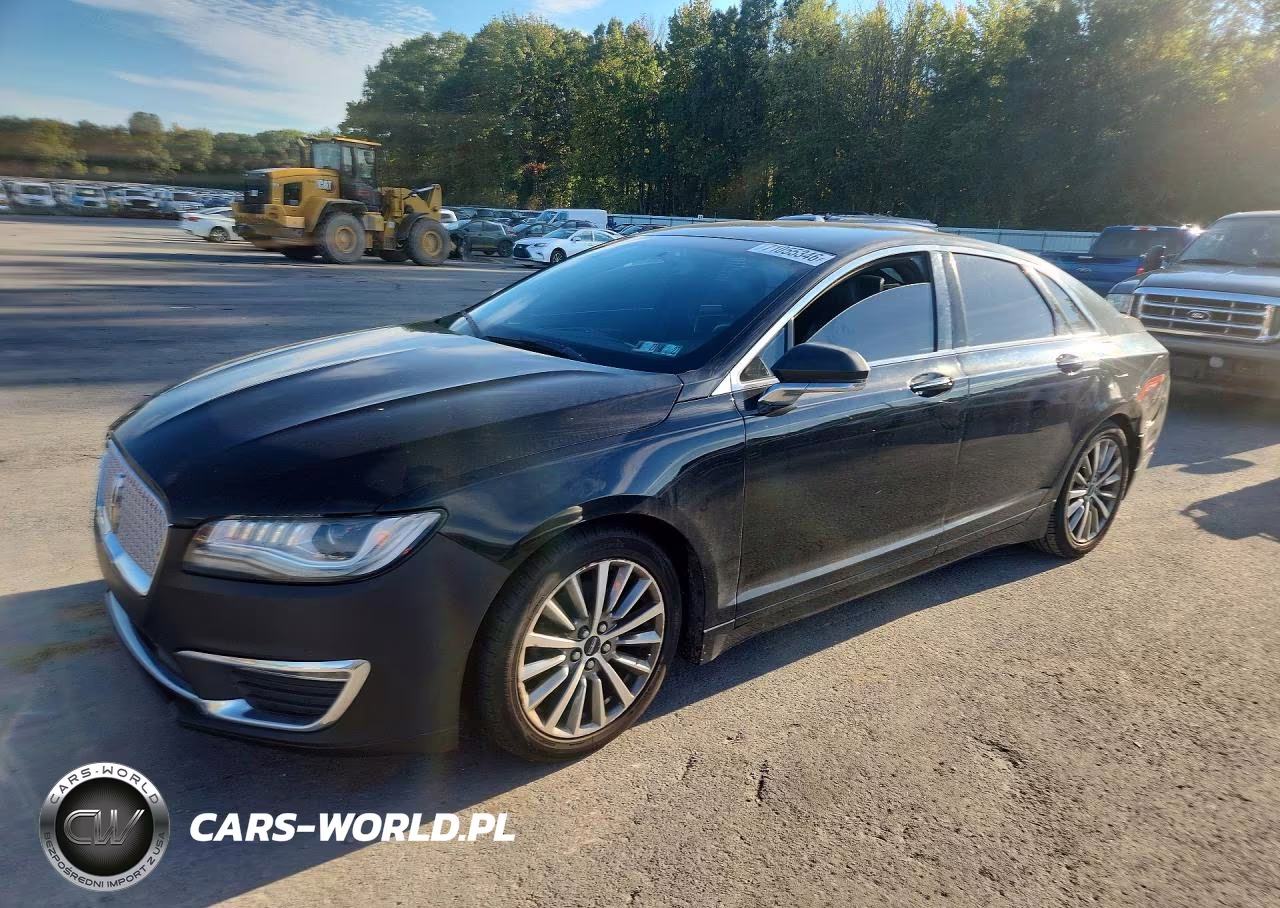 2017 Lincoln Mkz Select VIN:3LN6L5C94HR602254 - 1