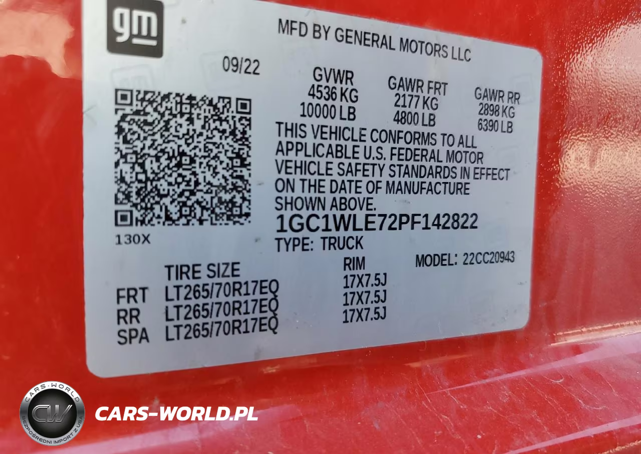 2023 Chevrolet Silverado C2500 Heavy Duty VIN:1GC1WLE72PF142822 - 12