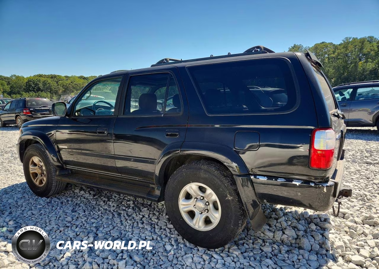 2002 Toyota 4Runner Sr5 VIN:JT3GN86R720250167 - 2