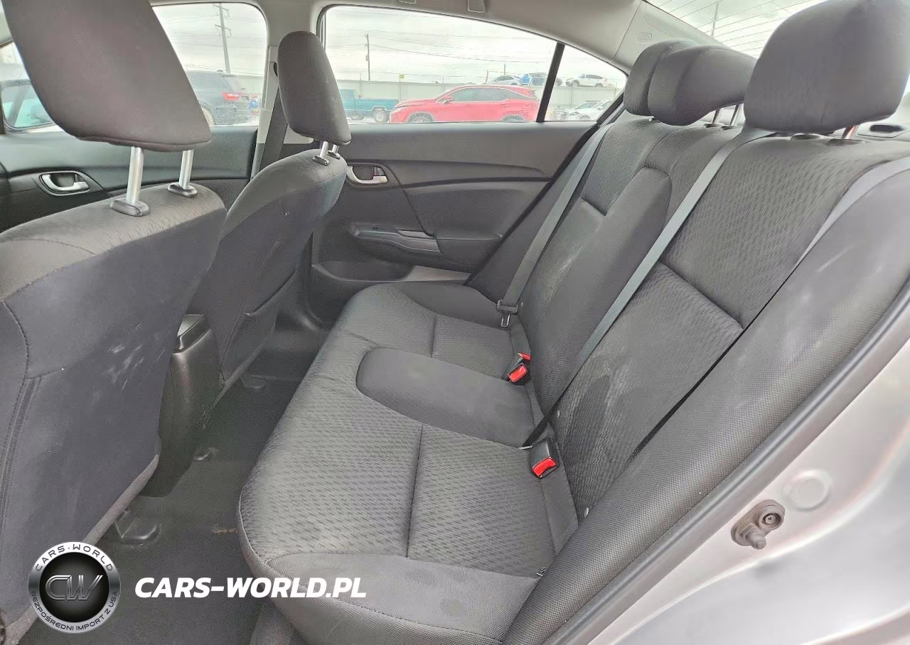 2015 Honda Civic Lx VIN:19XFB2E50FE013674 - 10