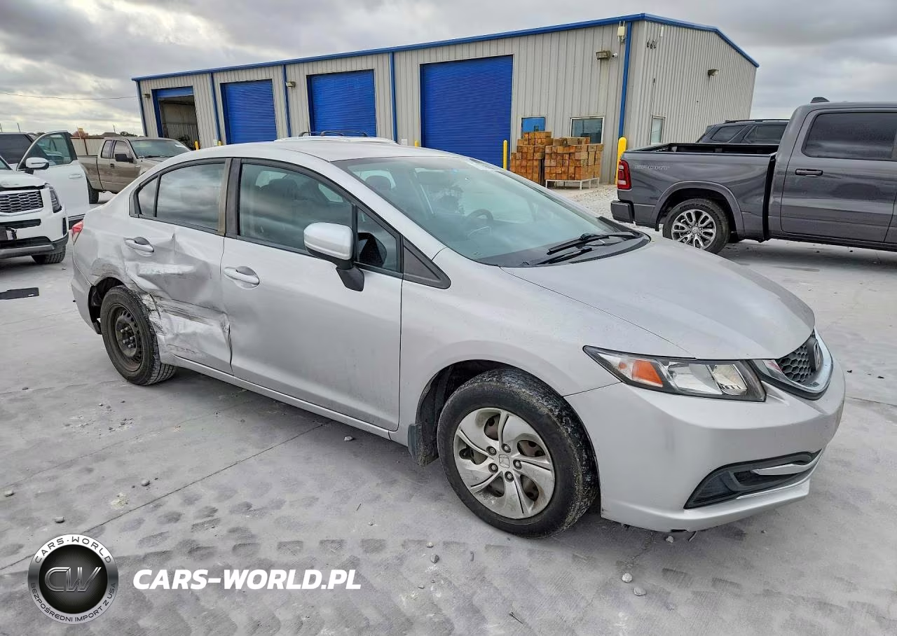 2015 Honda Civic Lx VIN:19XFB2E50FE013674 - 4