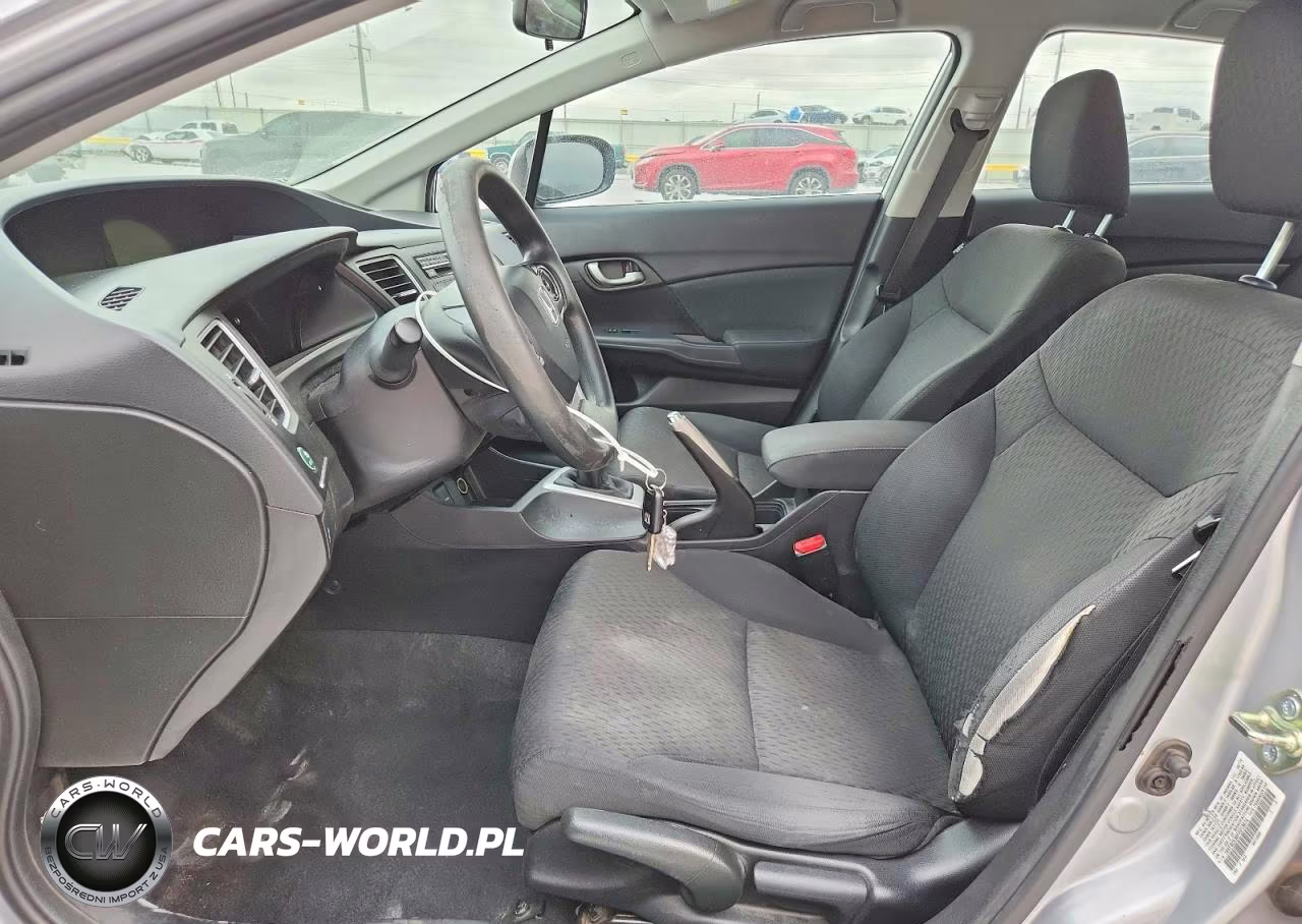 2015 Honda Civic Lx VIN:19XFB2E50FE013674 - 7