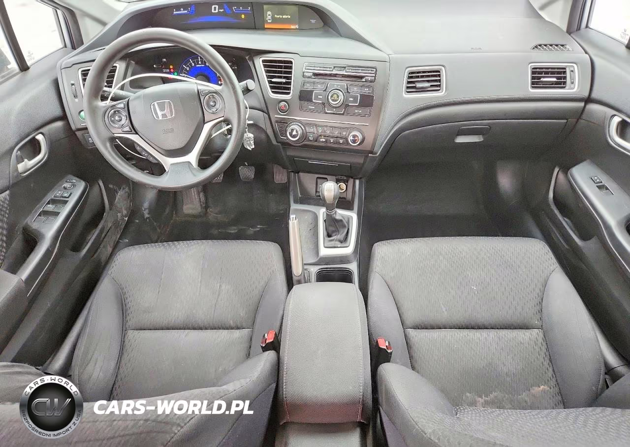 2015 Honda Civic Lx VIN:19XFB2E50FE013674 - 8