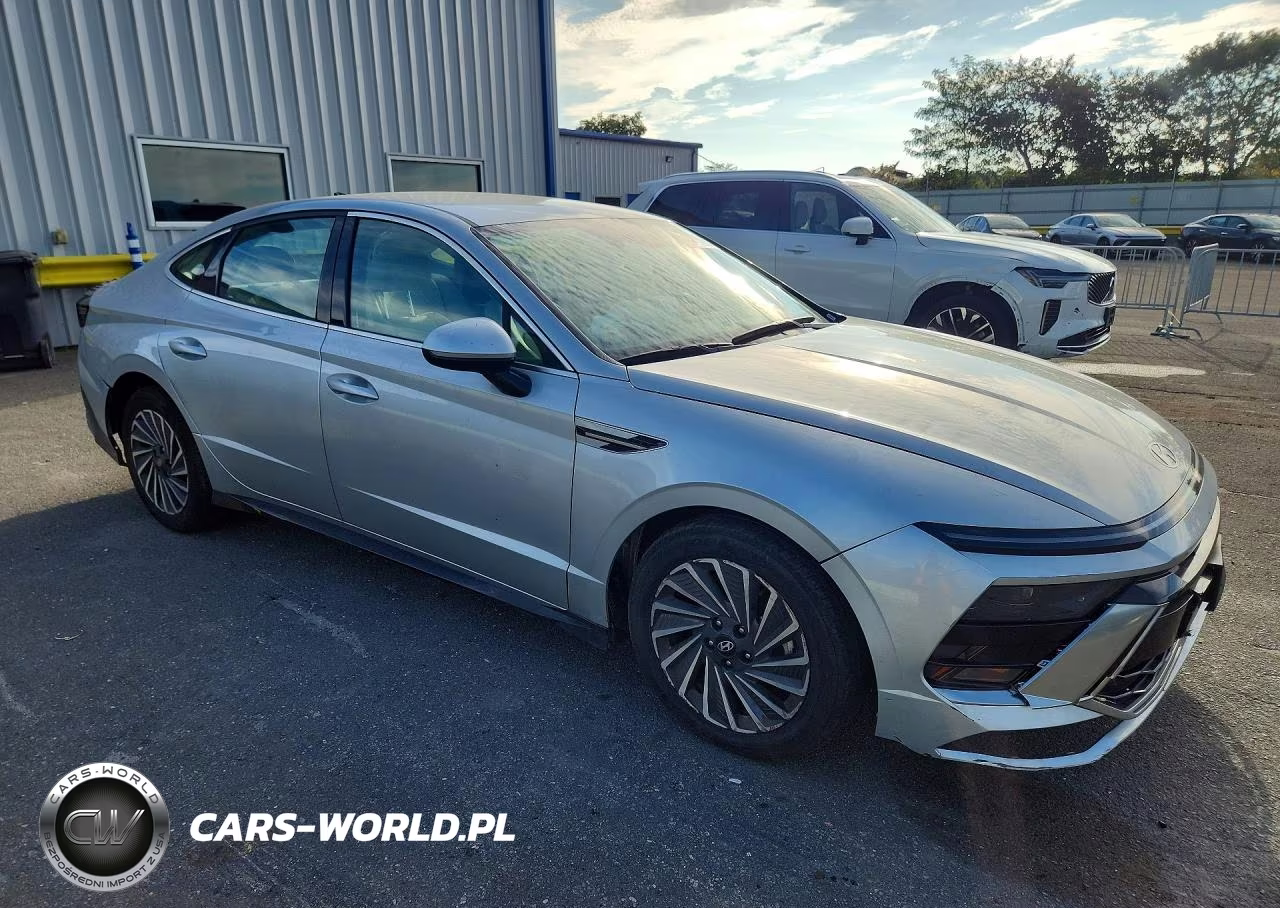 2025 Hyundai Sonata Hybrid Sel VIN:KMHL34JJ0SA129559 - 4