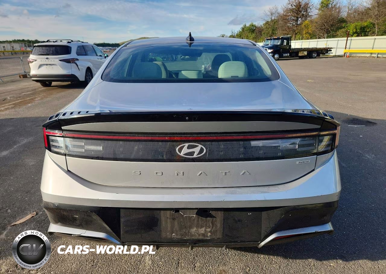 2025 Hyundai Sonata Hybrid Sel VIN:KMHL34JJ0SA129559 - 6