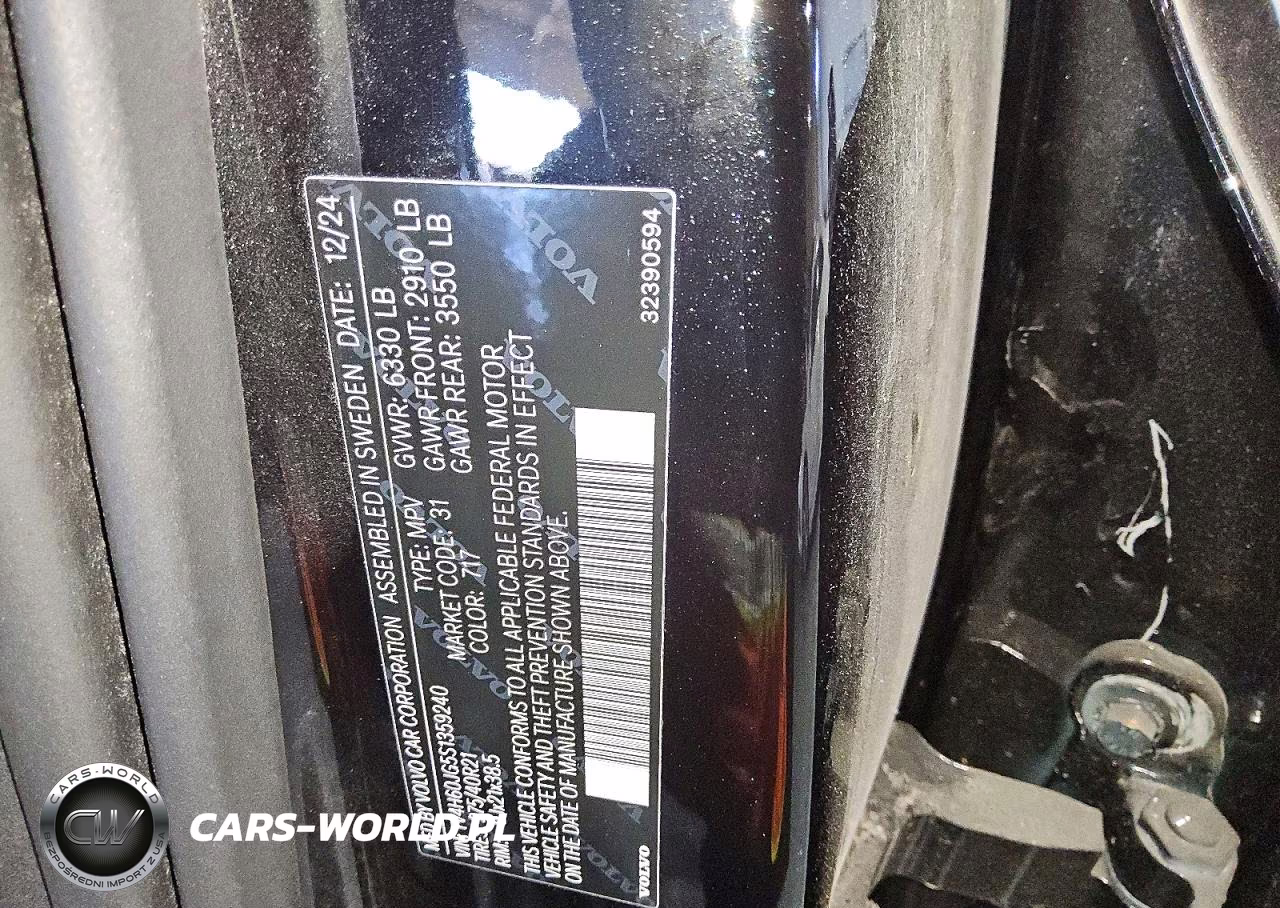 2025 Volvo Xc90 Ultra VIN:YV4H60JG5S1359240 - 14