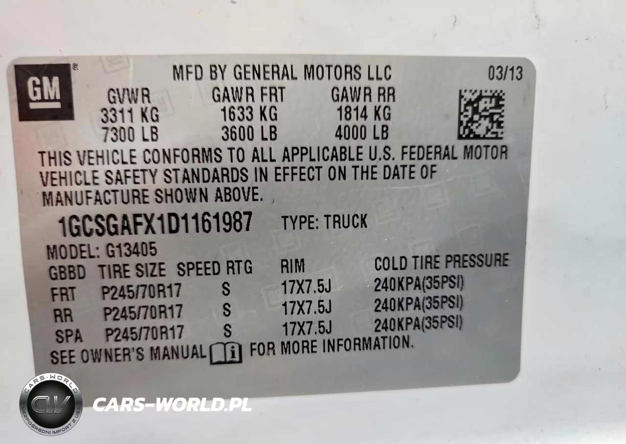 2013 Chevrolet Express G1500 VIN:1GCSGAFX1D1161987 - 13