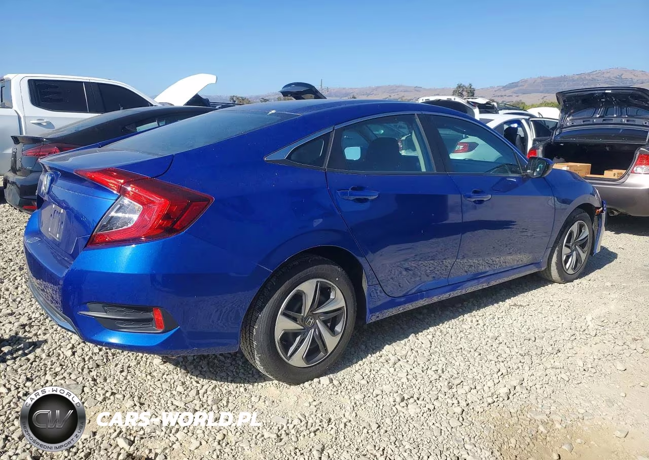 2020 Honda Civic Lx VIN:2HGFC2F64LH514590 - 3